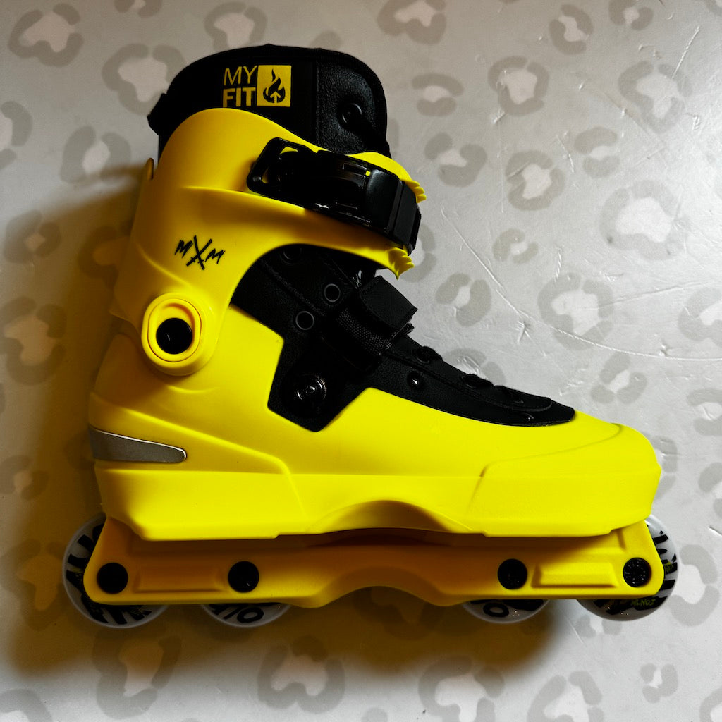 USD - Aeon Munoz II Yellow Aggressive Inline Skates