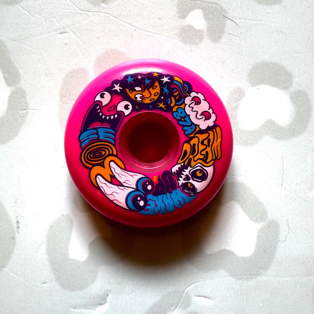 DREAM - Wake Up Pink 80mm/87a Inline Skate Wheels