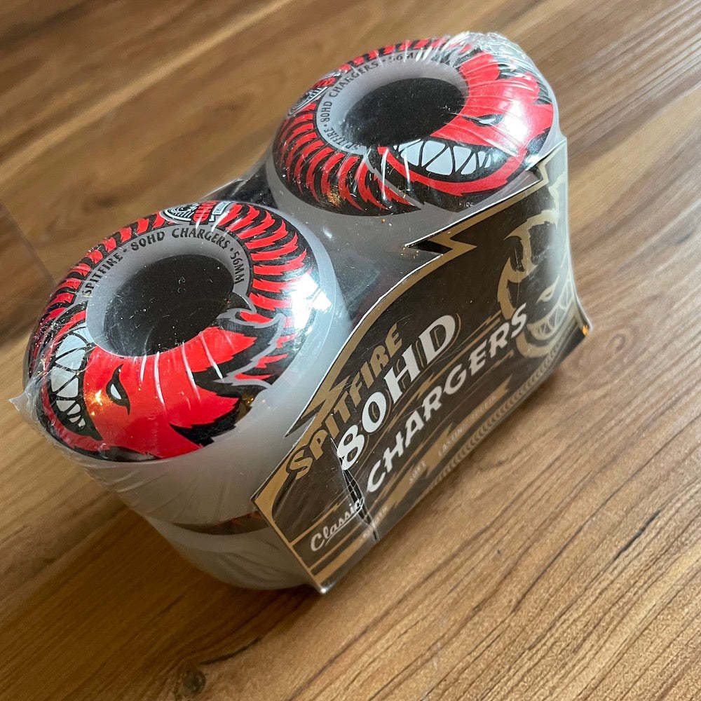 スケートボード SPITFIRE 80HD Classic Full 56mm Spitfire 80hd Classic Full Skateboard Wheels - Natural