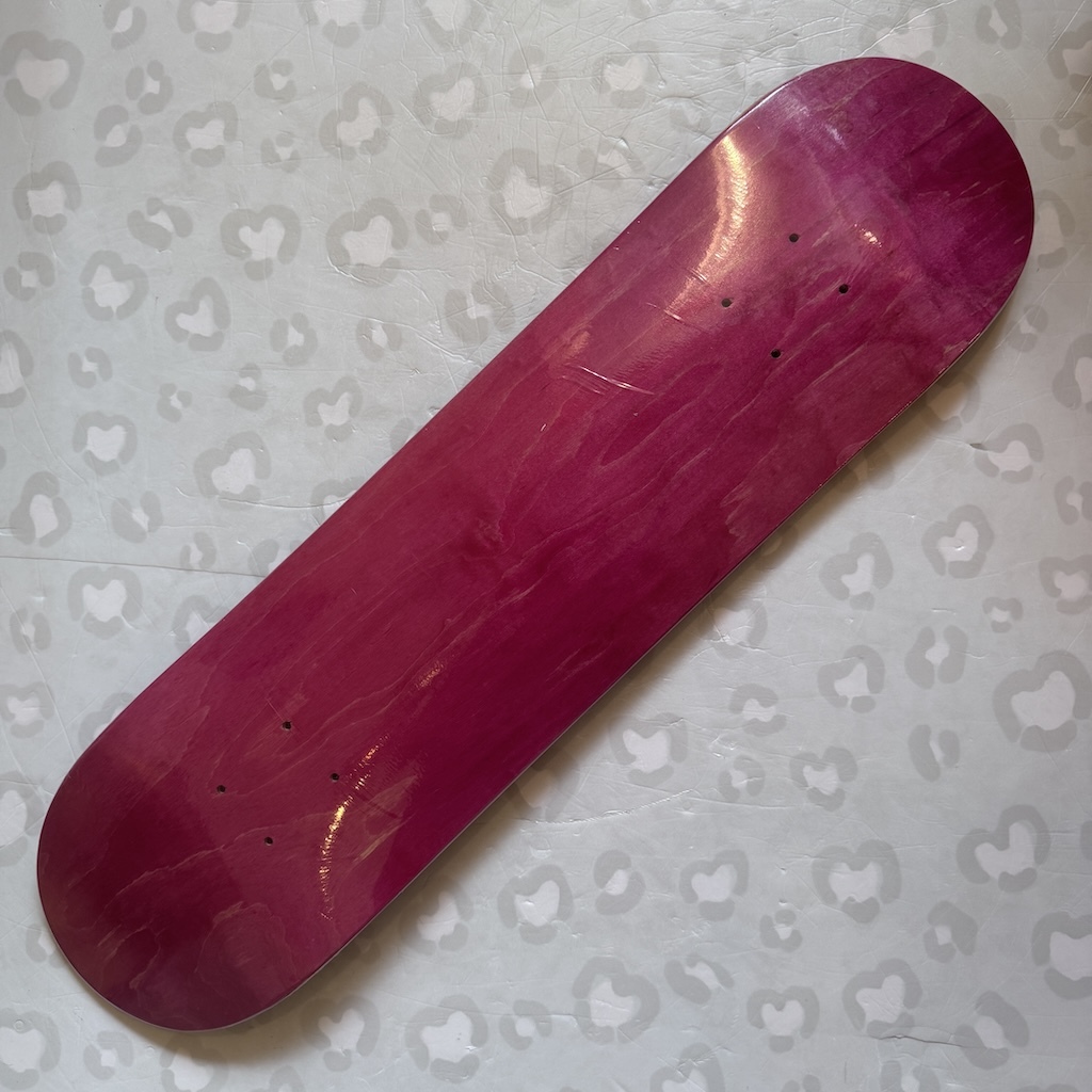 BLANK - Red (7.5" / 8.0") Skateboard Deck