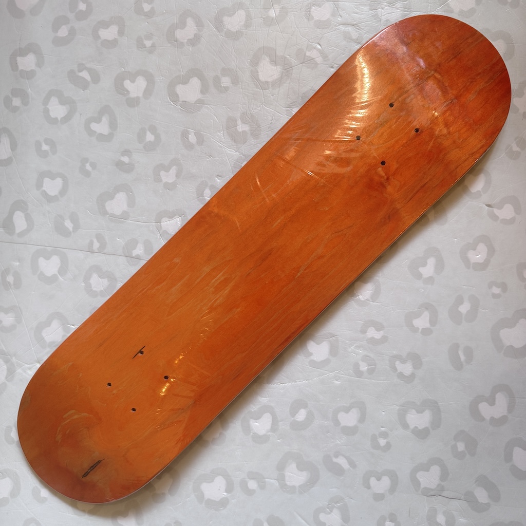 BLANK - Orange (7.5" / 8.0") Skateboard Deck