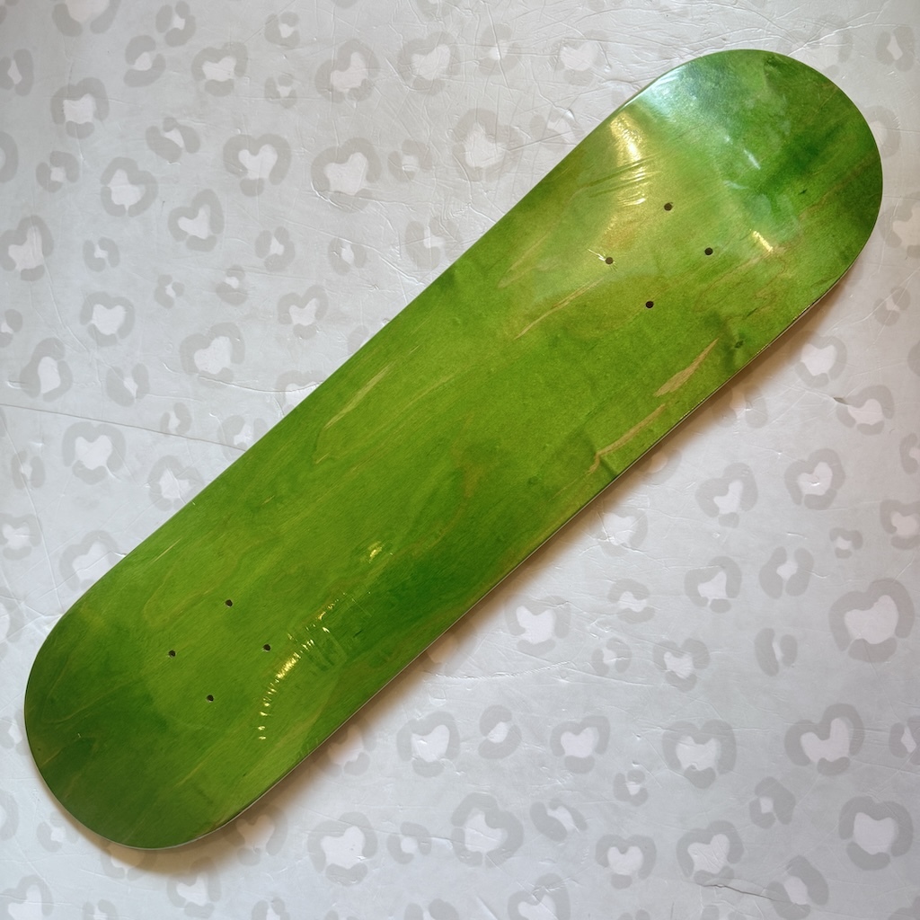 BLANK - Green (7.5" / 8.0") Skateboard Deck