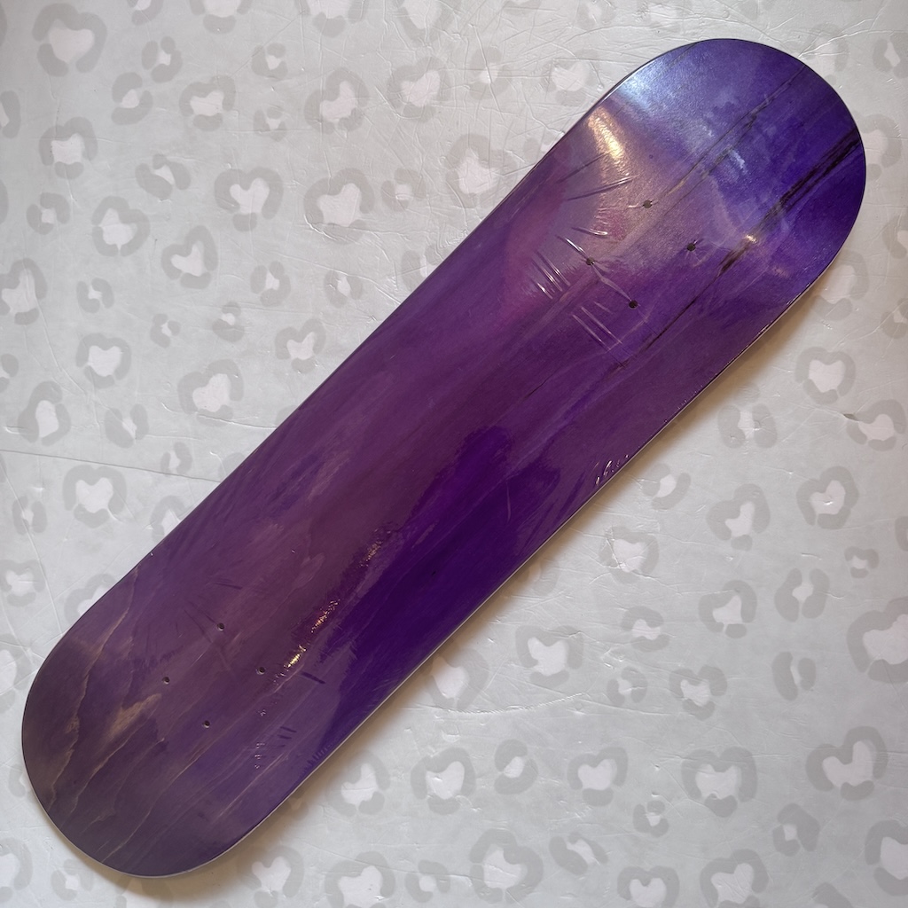 BLANK - Purple (7.5" / 8.0") Skateboard Deck