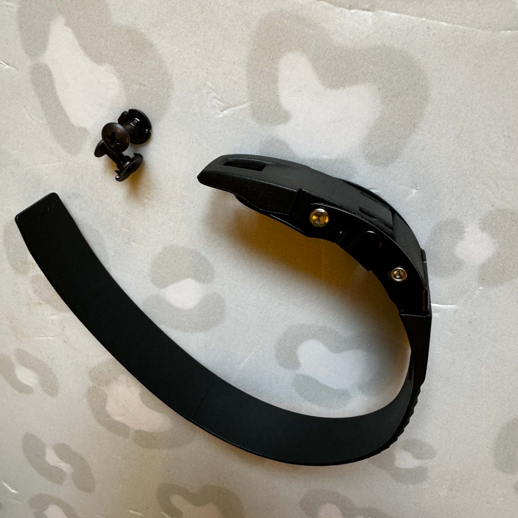 BLANK - Black/Black Inline Skate Cuff Strap