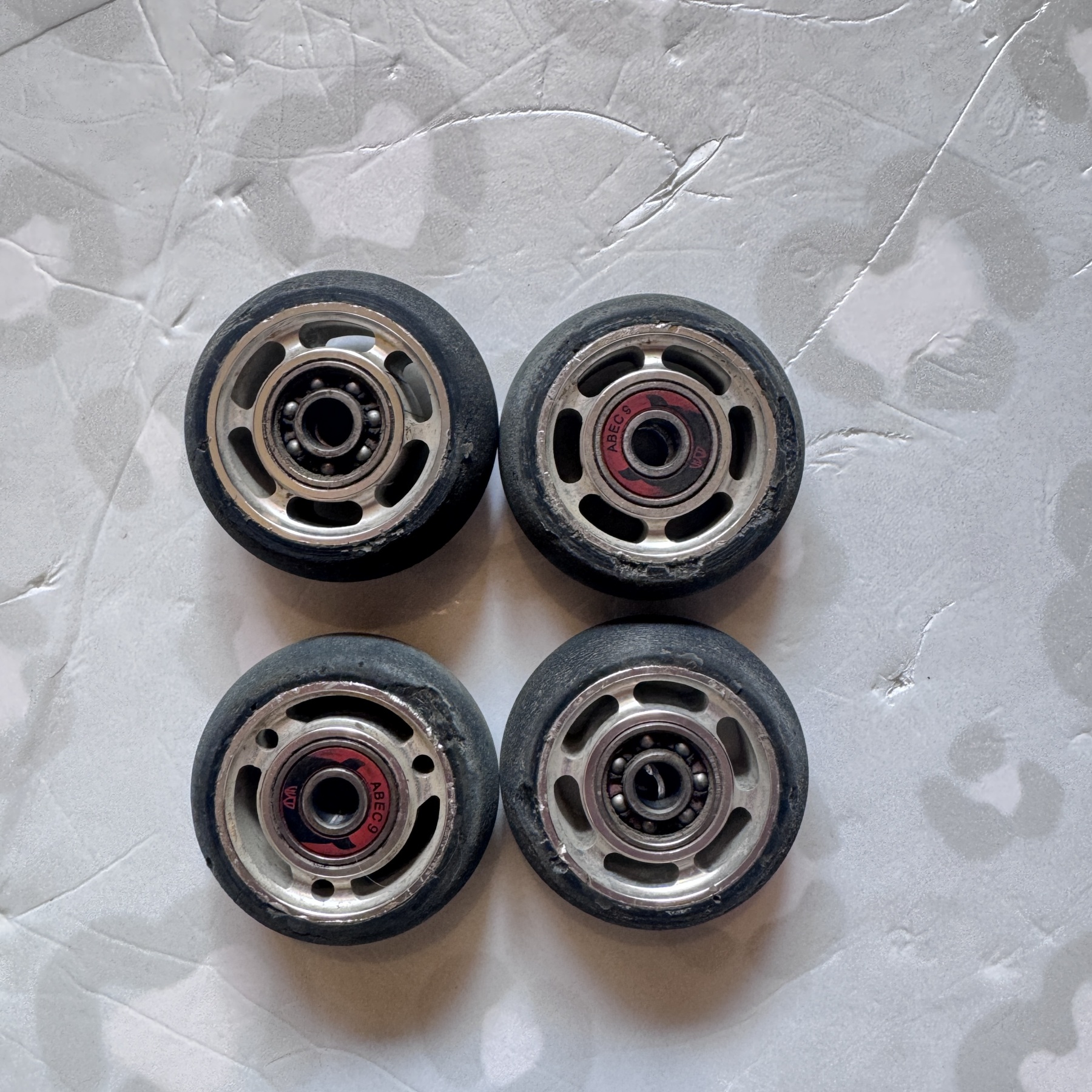 FAMUS - Aluminum Core 60mm Aggressive Inline Skate Wheels (USED)