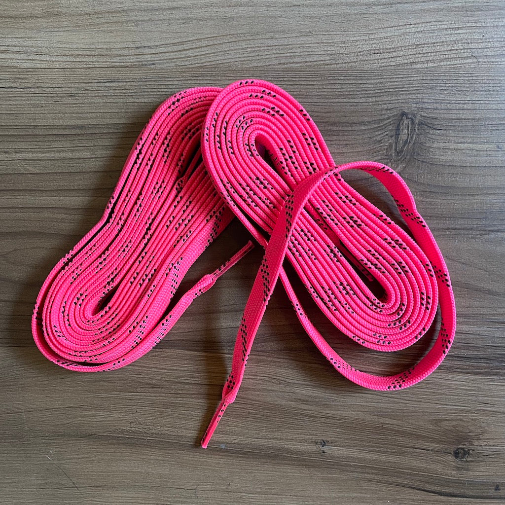 BLANK - Pink Hockey Style 96" Skate Laces