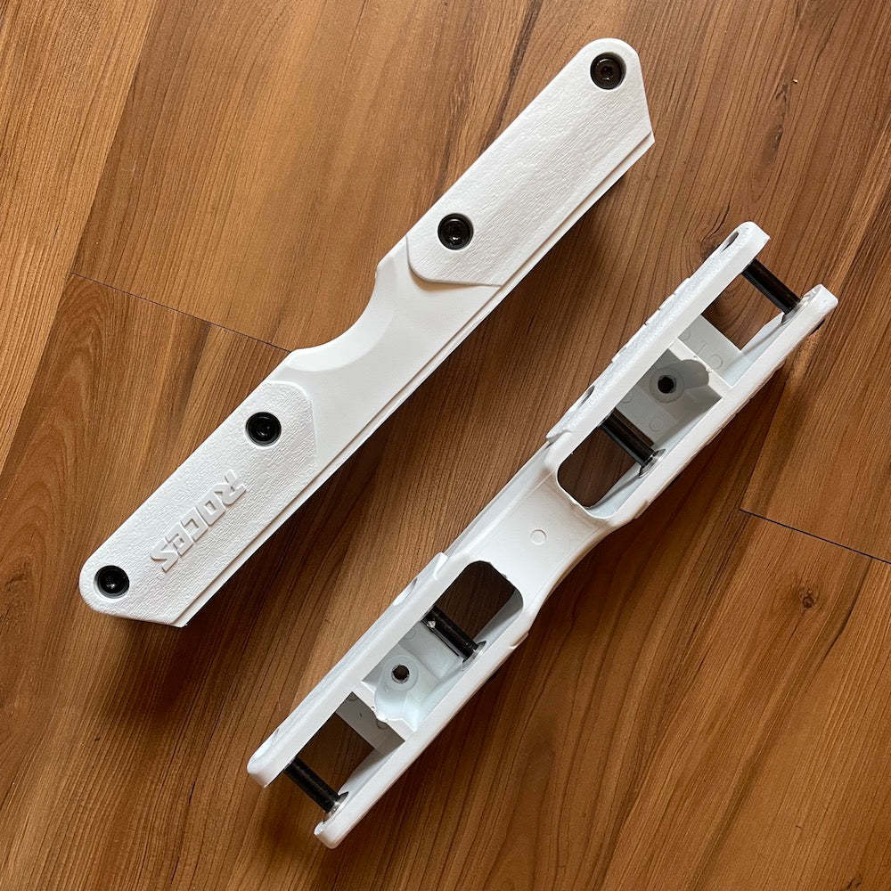 ROCES - Stock White Aggressive Inline Skate UFS Frames