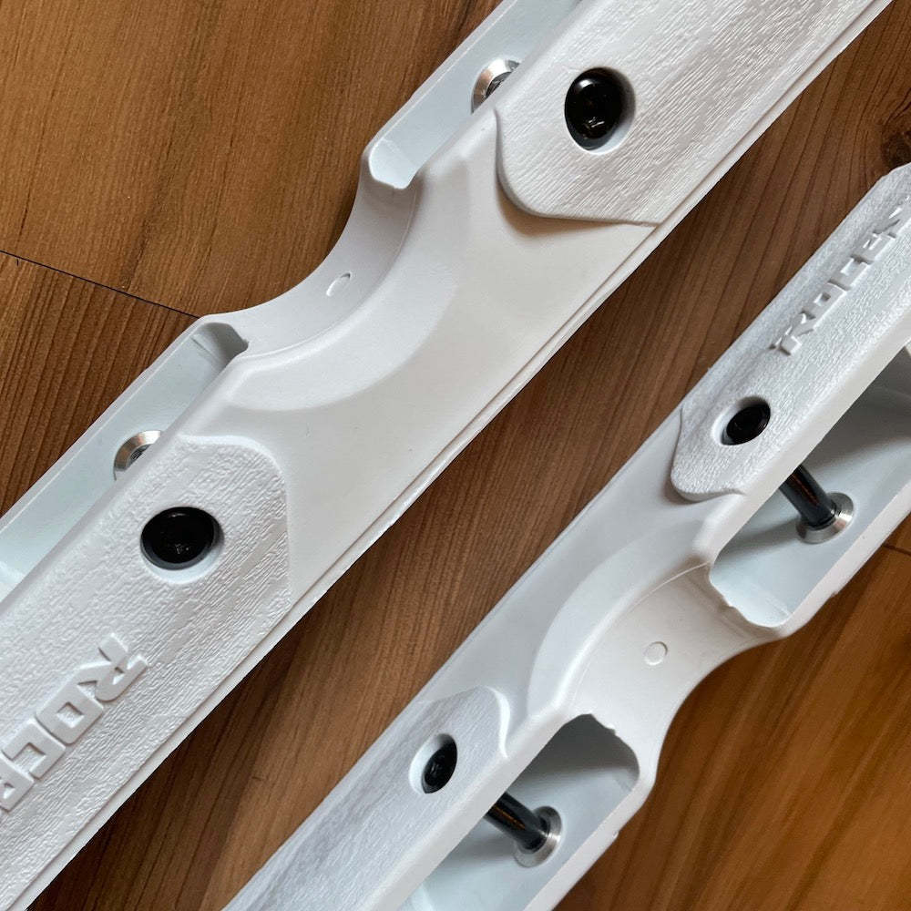 ROCES - Stock White Aggressive Inline Skate UFS Frames