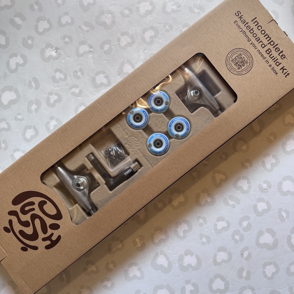 PUSH - Plywood Guy 7.25" Unassembled Complete Skateboard