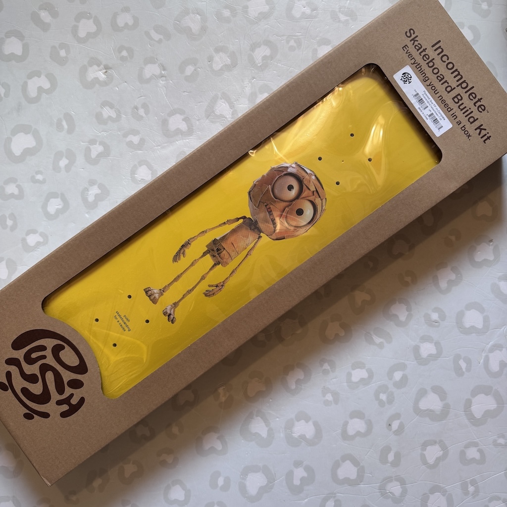 PUSH - Plywood Guy 7.25" Unassembled Complete Skateboard