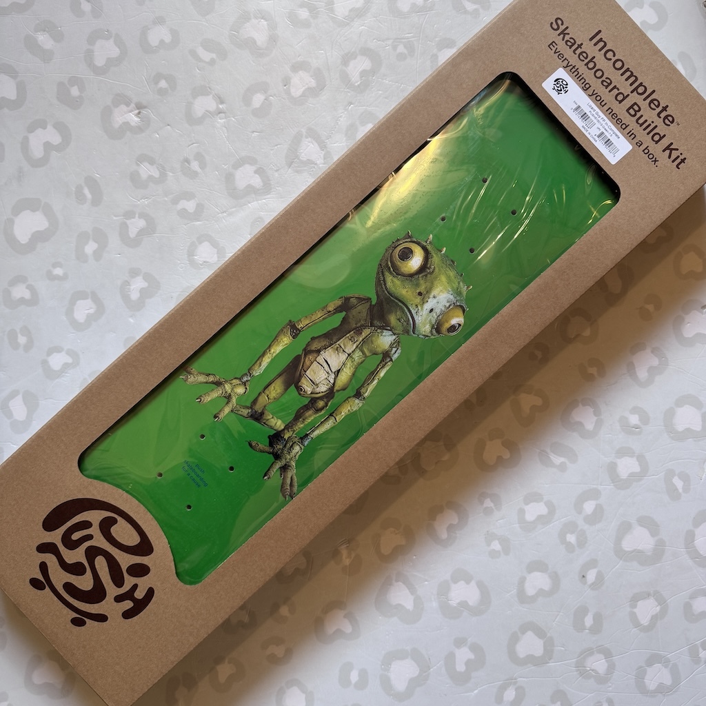 PUSH - Lizard Guy 7.5" Unassembled Complete Skateboard