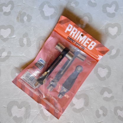 PRIME8 - Black Compact Skateboard Tool
