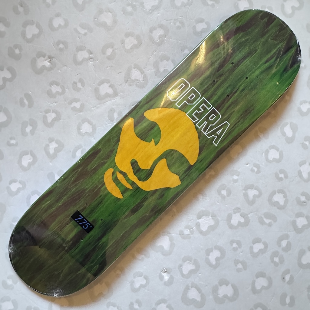 OPERA - EX7 Die Cut Mask 7.75" Skateboard Deck