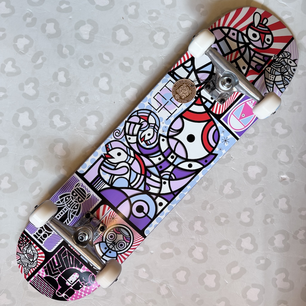 PUSH - Pendleton Collage 8.25" Complete Skateboard