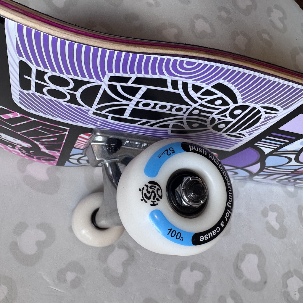 PUSH - Pendleton Collage 8.25" Complete Skateboard