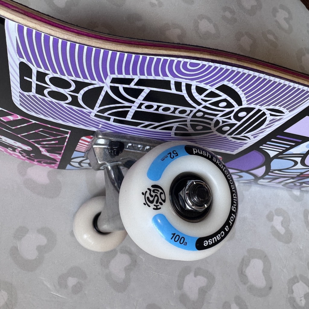 PUSH - Pendleton Collage 8.25" Complete Skateboard
