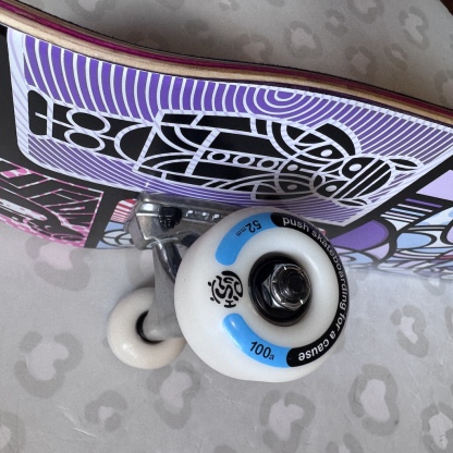 PUSH - Pendleton Collage 8.25" Complete Skateboard