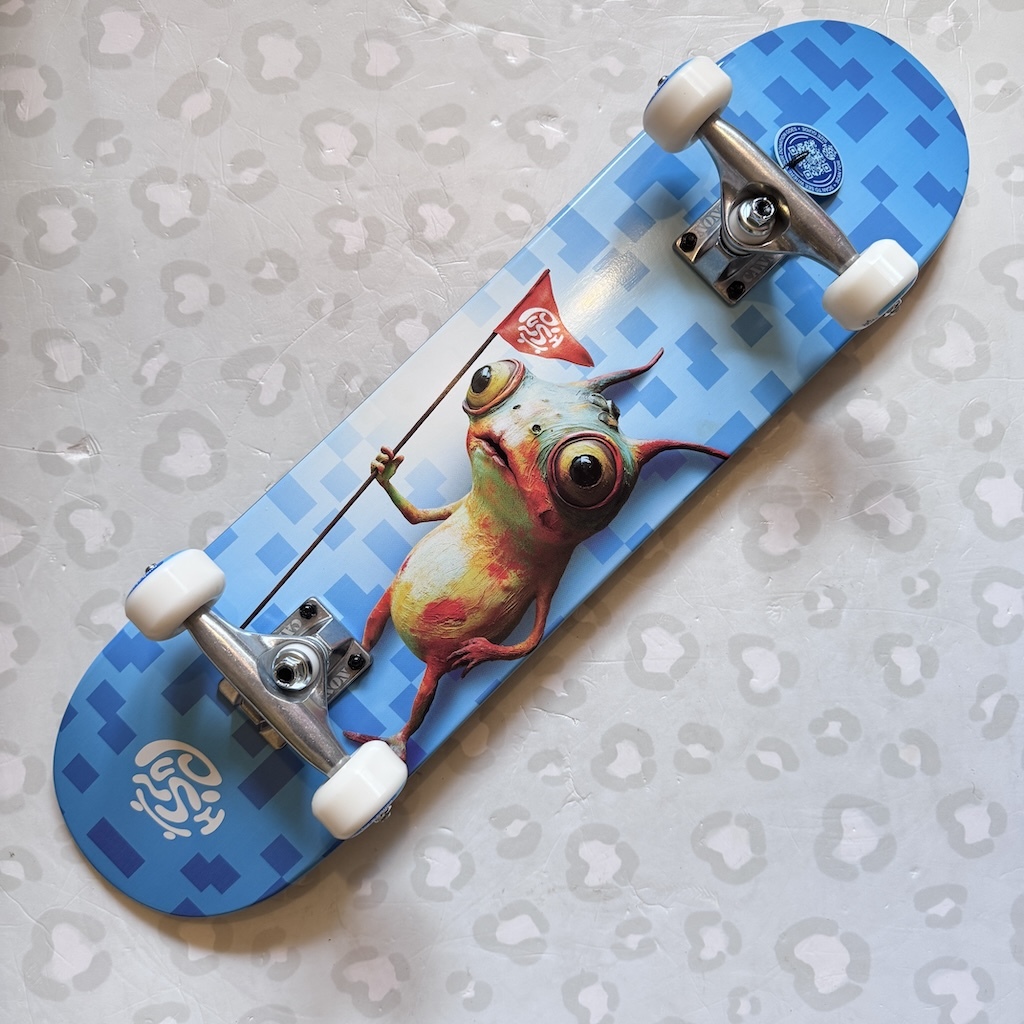 PUSH - Squigley 7.25" Complete Skateboard