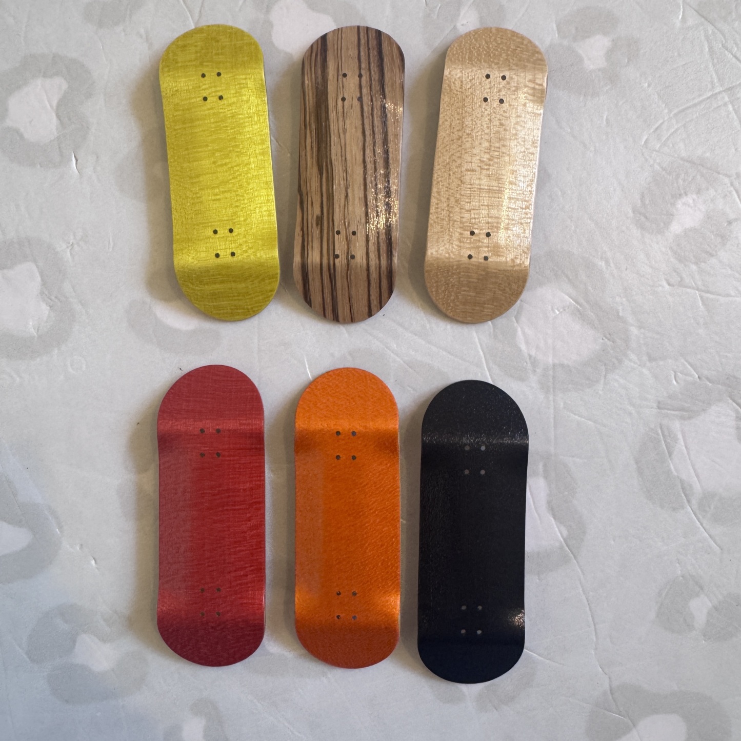 BLANK - 34mm Fingerboard Deck (Various Colours)