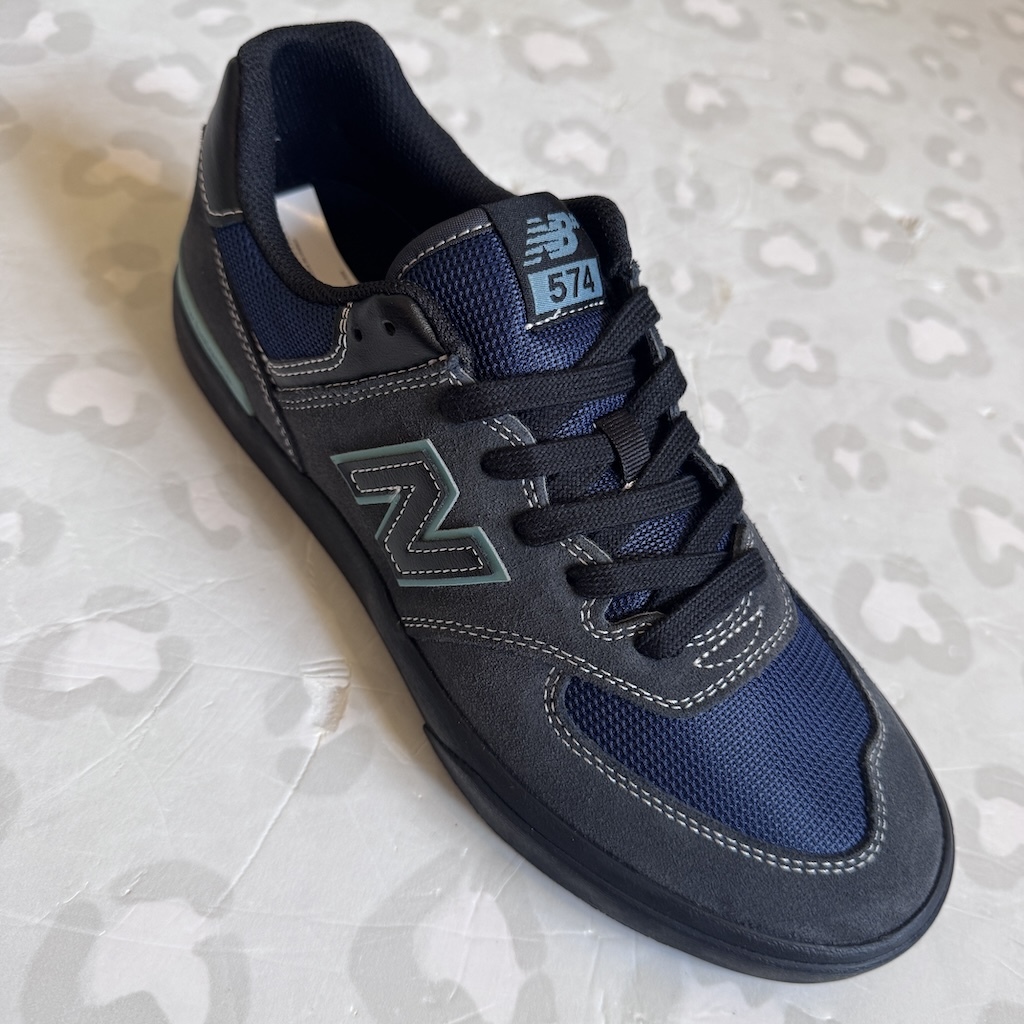 NB NUMERIC - 574 Vulc (VGT Faded Black / Faded Teal) Skate Shoes