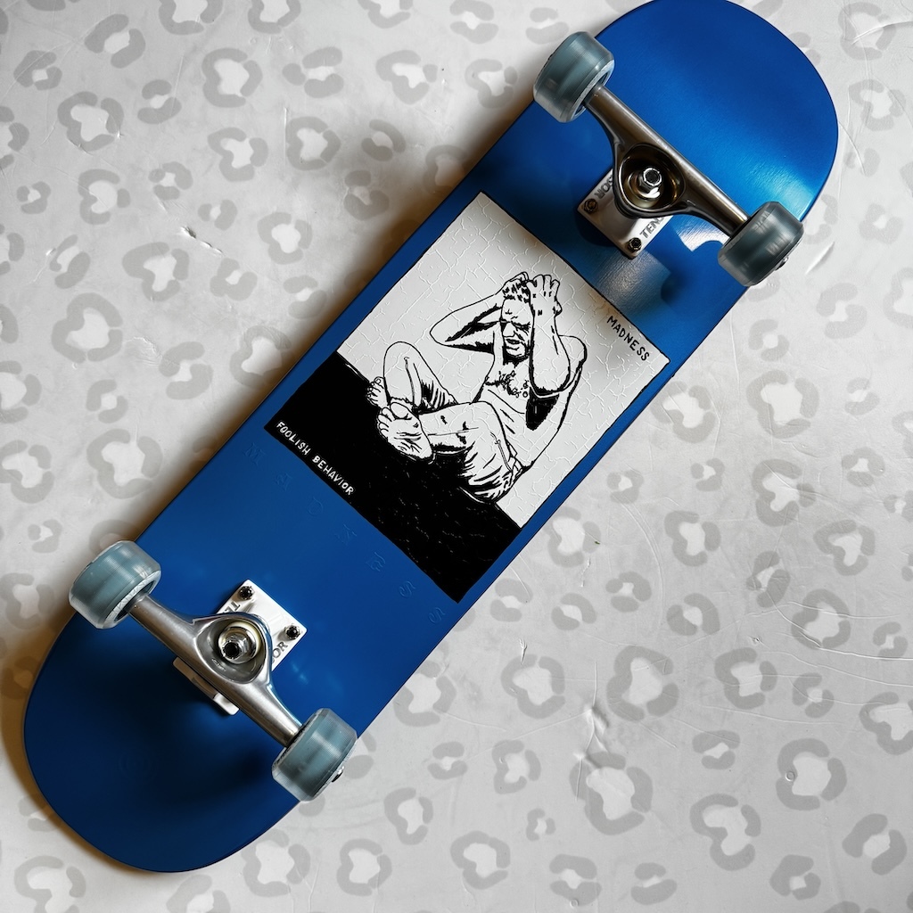 MADNESS - Stress 8.3" Complete Skateboard (Premium setup with Tensor trucks and Ricta wheels)