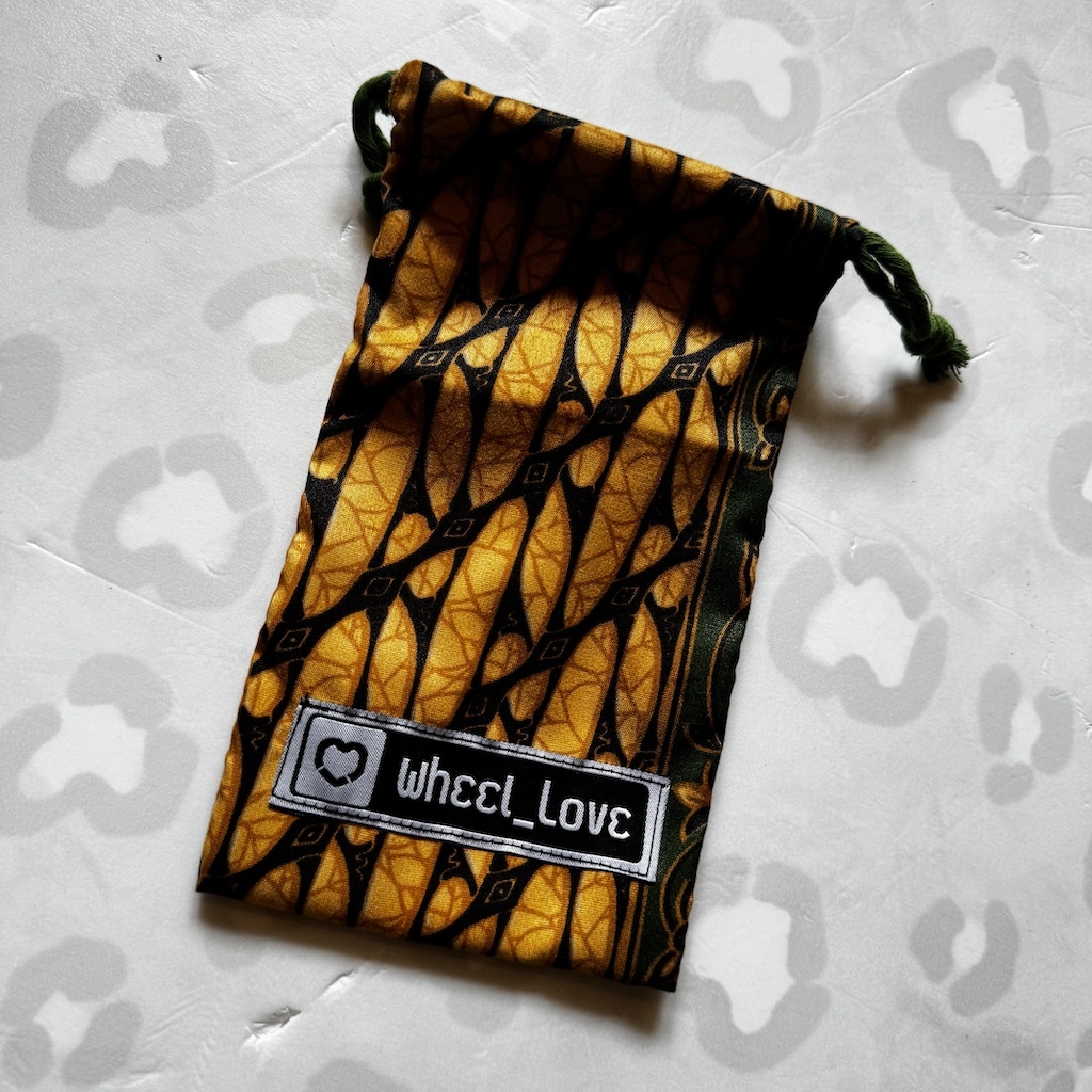 WHEEL LOVE - Batik Pouch 