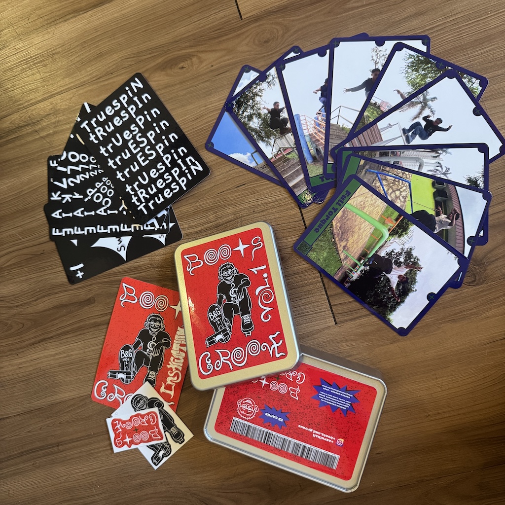 BOOTS & GROOVE - Aggressive Inline Card Game Set