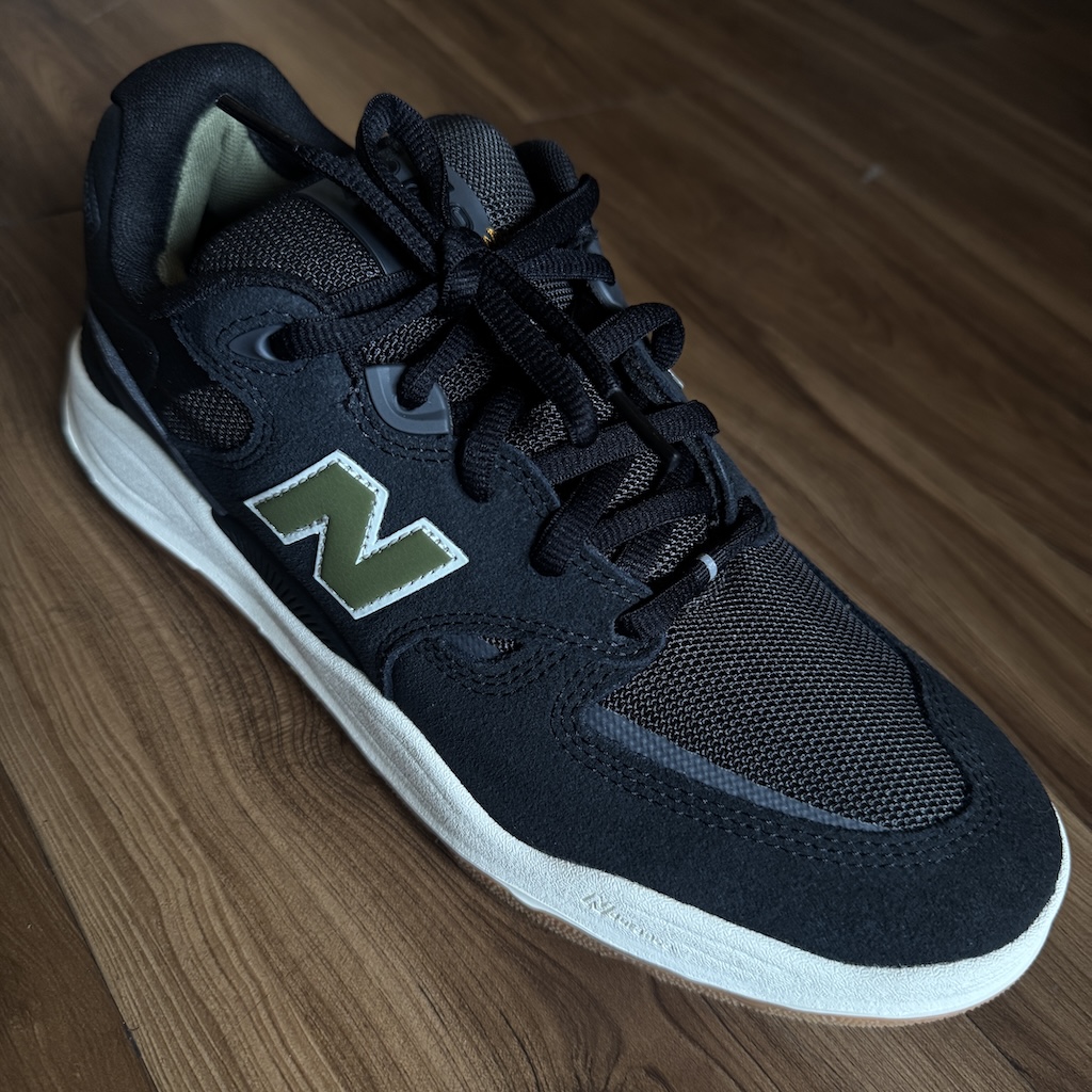 NB NUMERIC - Tiago Lemos 1010 (UN Black / Dark Olivine) Skate Shoes