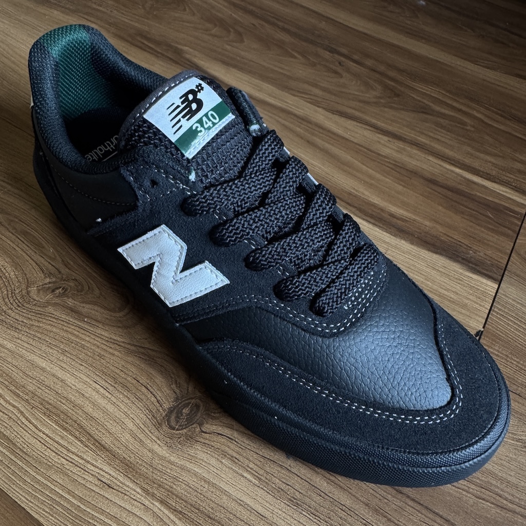 NB NUMERIC - 340 (YRW Black / White) Skate Shoes 