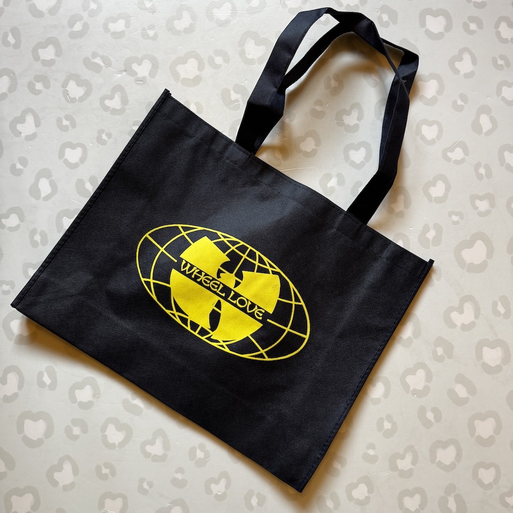 WHEEL LOVE - Wu Dark Navy Shopping Bag