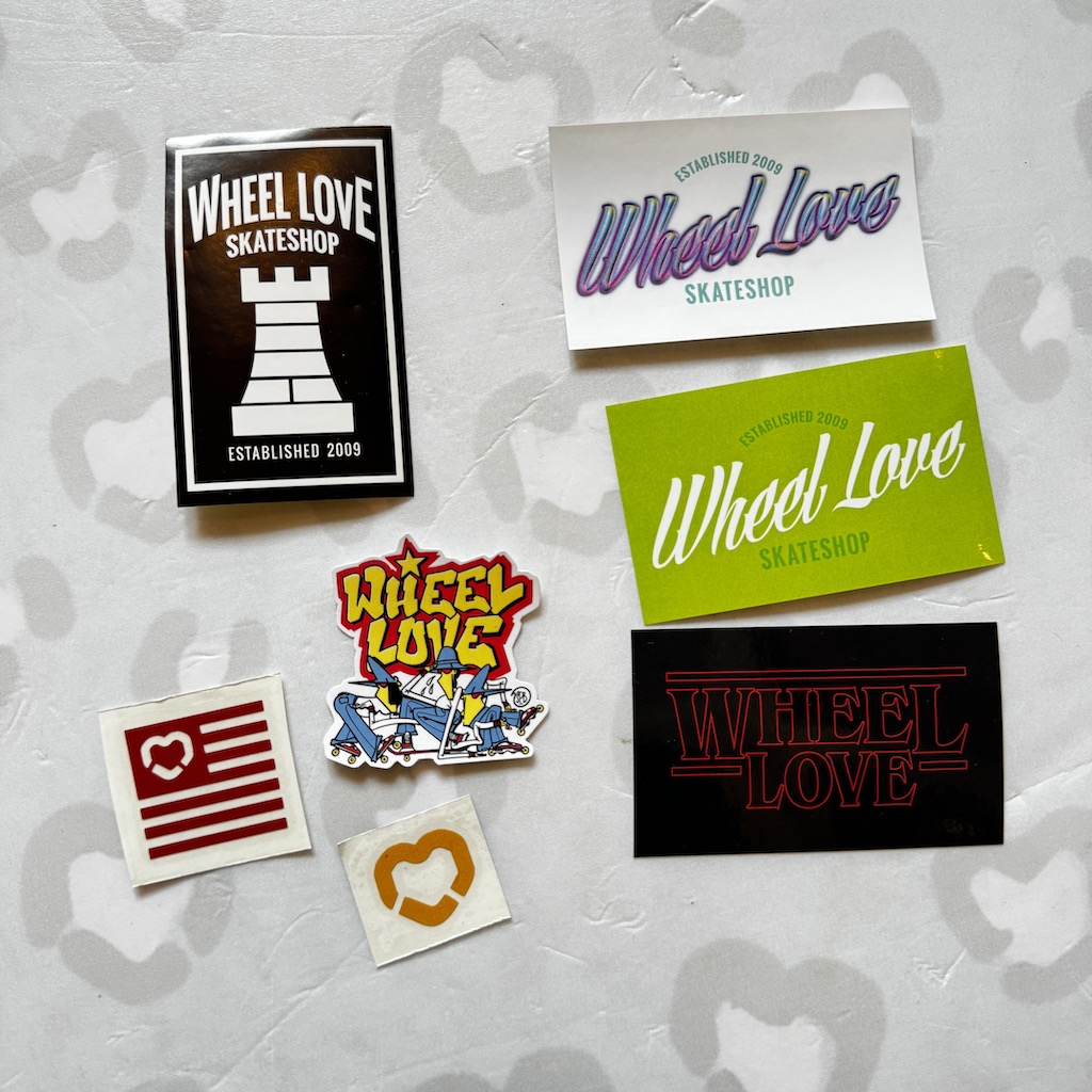 WHEEL LOVE - Sticker Pack