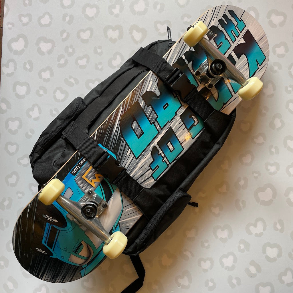 DC SHOES - Chalkers 4 (Black / Teal) Skateboard Backpack