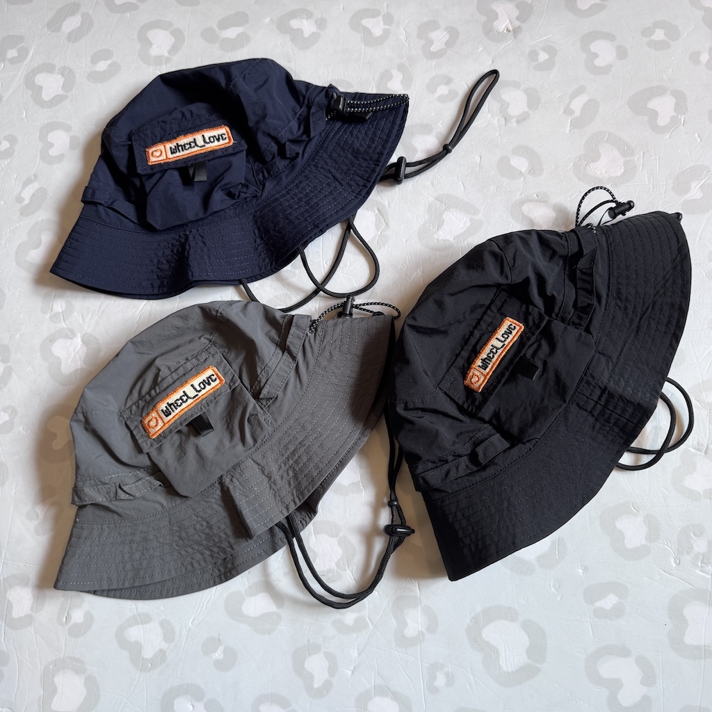 WHEEL LOVE - Quick Dry Packable Bucket Hat 