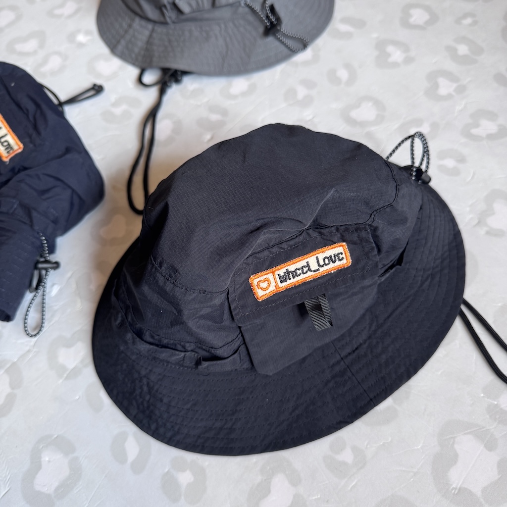 WHEEL LOVE - Quick Dry Packable Bucket Hat 