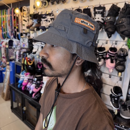WHEEL LOVE - Quick Dry Packable Bucket Hat 