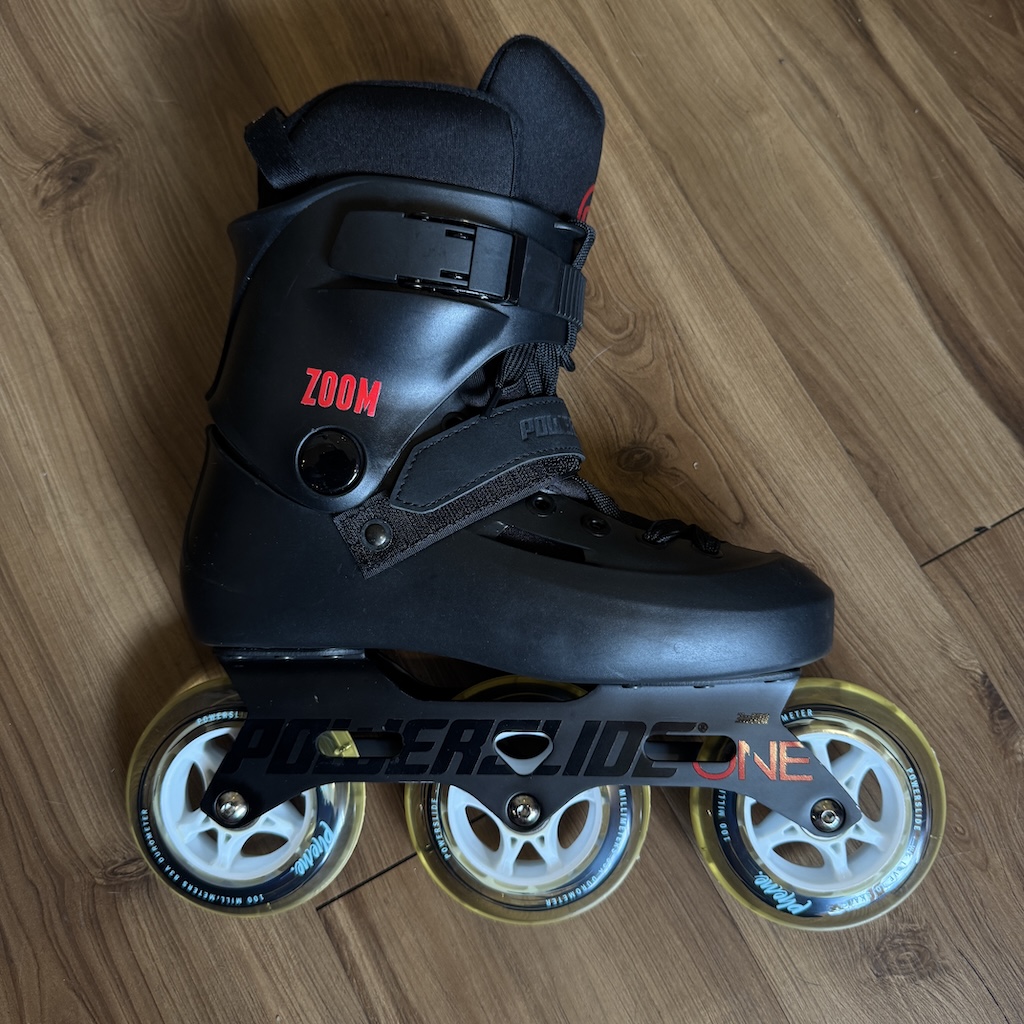 POWERSLIDE - Zoom Black 100 Urban Inline Skates (EU37-38 / Pheme Wheels)