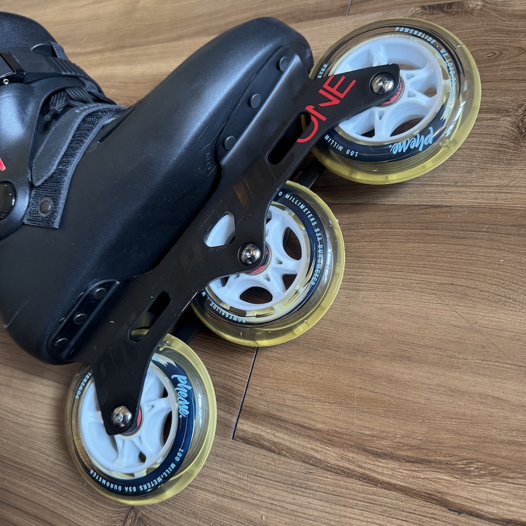 POWERSLIDE - Zoom Black 100 Urban Inline Skates (EU37-38 / Pheme Wheels)