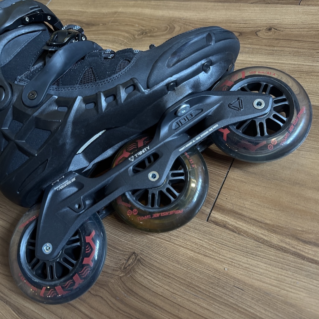 POWERSLIDE - Phuzion Argon Black 100 Fitness Inline Skates 