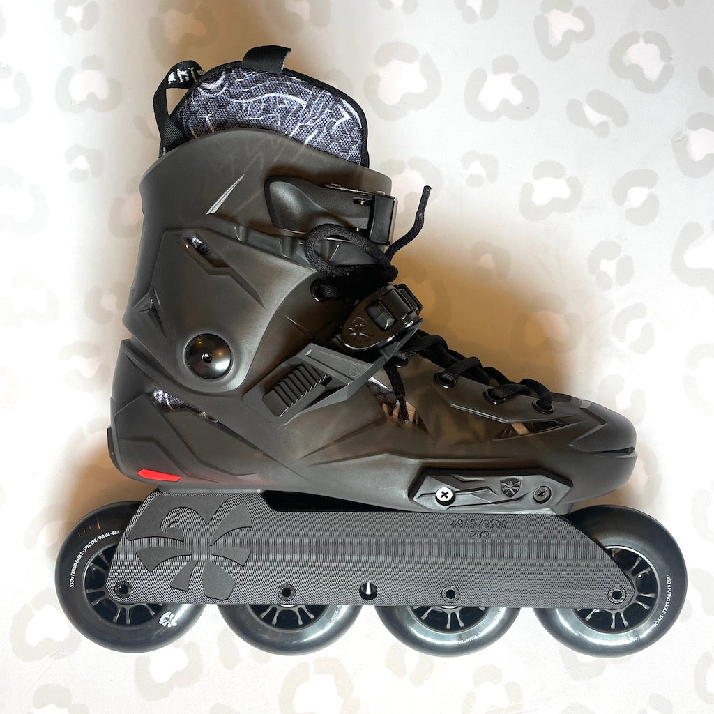 Flying Eagle X5D Spectre Inline Speed Skates - Liberty Frame For 4x90mm Or 3x110mm Wheels