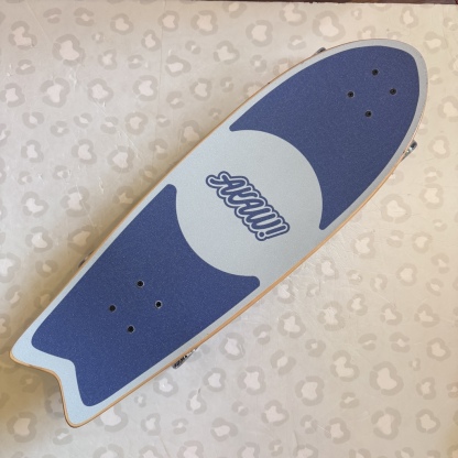 AKAW! - Explorer 9.5" x 30" Complete Surfskate Cruiser Skateboard (Waterborne Trucks)