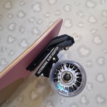 AKAW! - Sunbeach 9.625" x 30.75" Complete Surfskate Cruiser Skateboard (Waterborne Trucks)