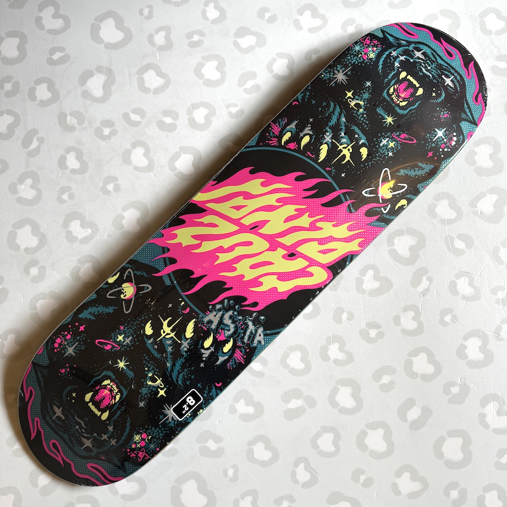 SANTA CRUZ - Asta Cosmic Twin Tail 8.2" Skateboard Deck