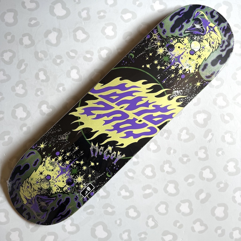 SANTA CRUZ - McCoy Cosmic Twin Tail Skateboard Deck