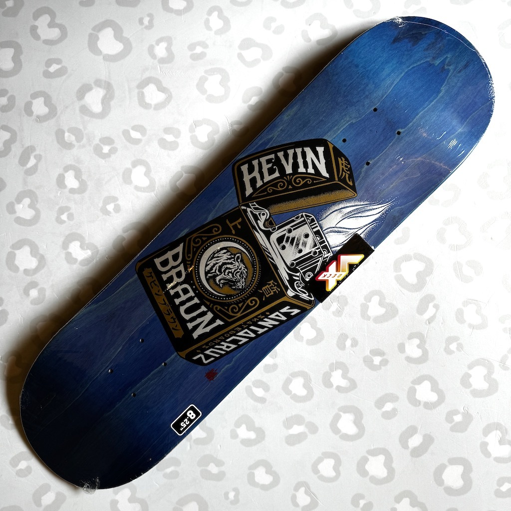 SANTA CRUZ - Braun Mako Lighter VX 8.25" Skateboard Deck 