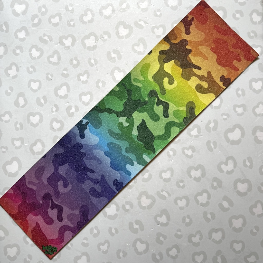 MOB - Colourful Camo Skateboard Griptape