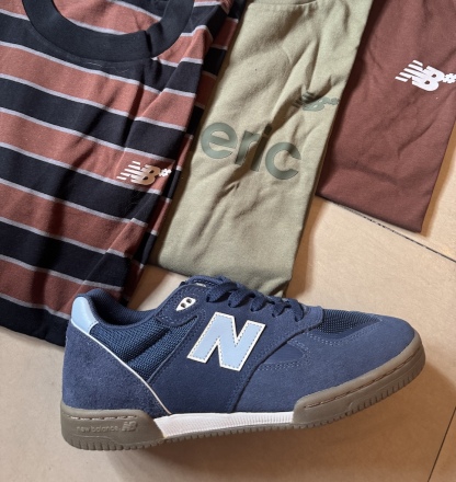 NB NUMERIC - 600 Tom Knox (SMB Navy/Gum) Skate Shoes (FREE SHIRT PROMO!)