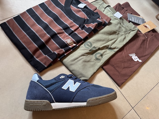 NB NUMERIC - 600 Tom Knox (SMB Navy/Gum) Skate Shoes (FREE SHIRT