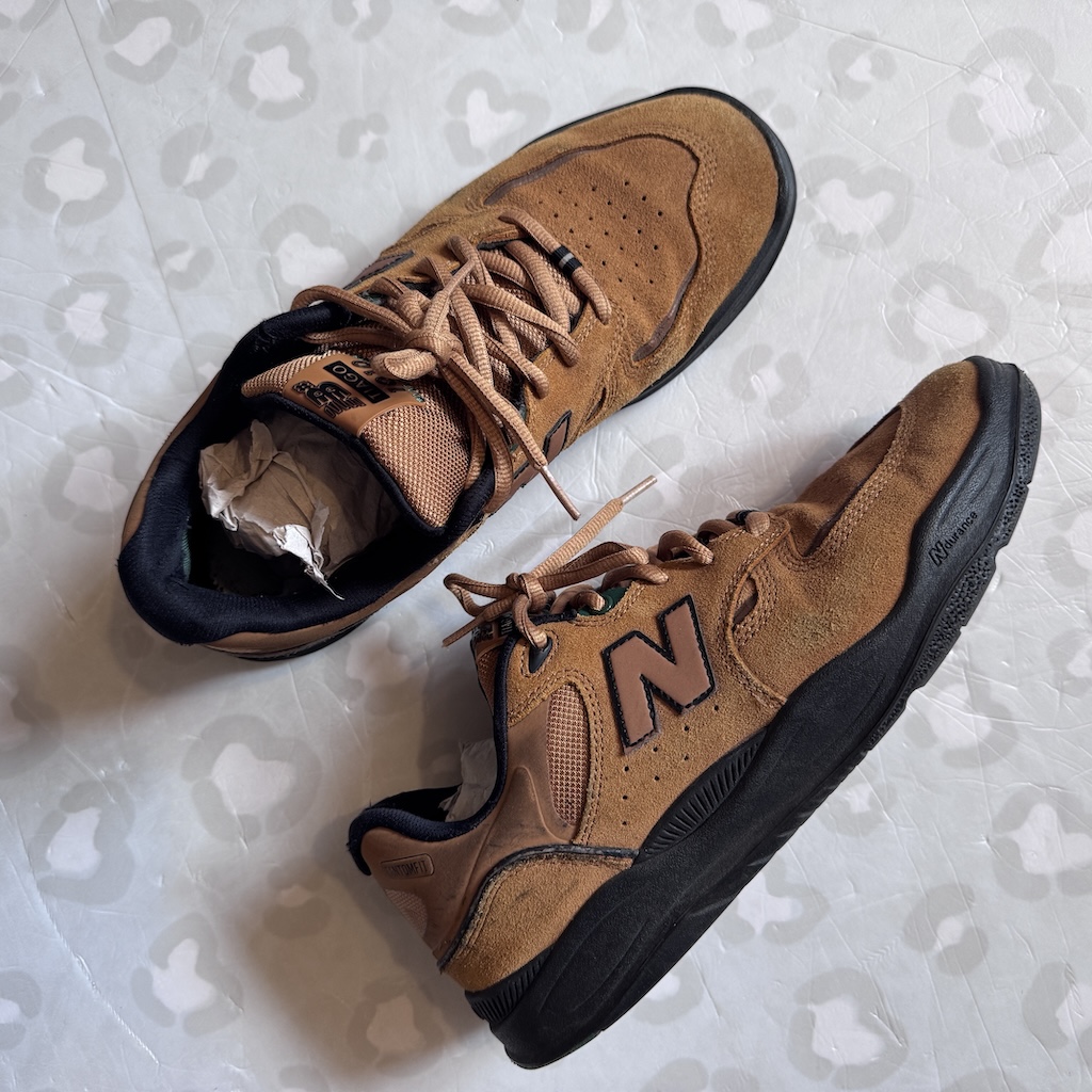 NB NUMERIC - Tiago Lemos 1010 (Tobacco / Black Skate Shoes (US10 / USED)