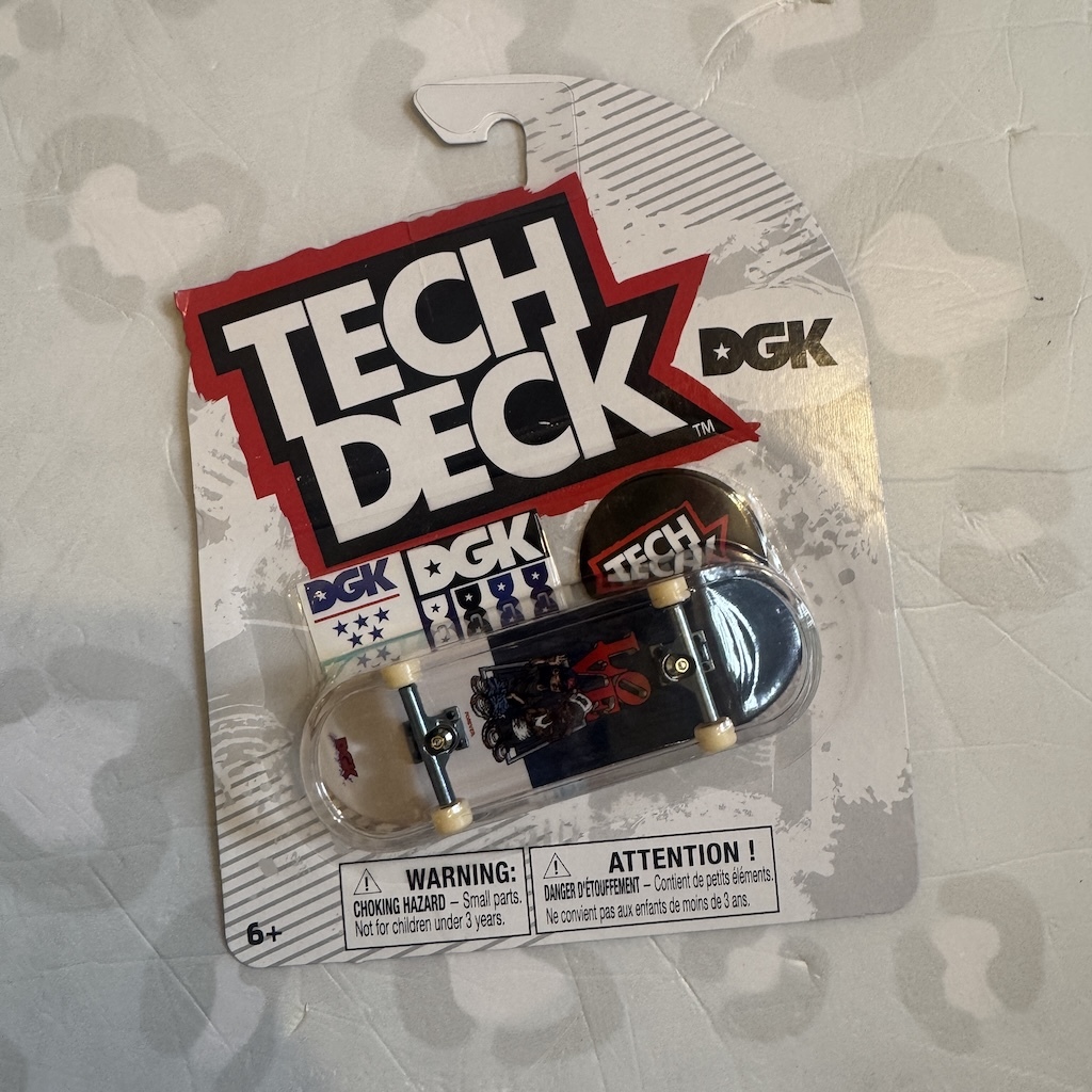 TECH DECK - M60 Plastic Single 30mm Fingerboards (Street Set)