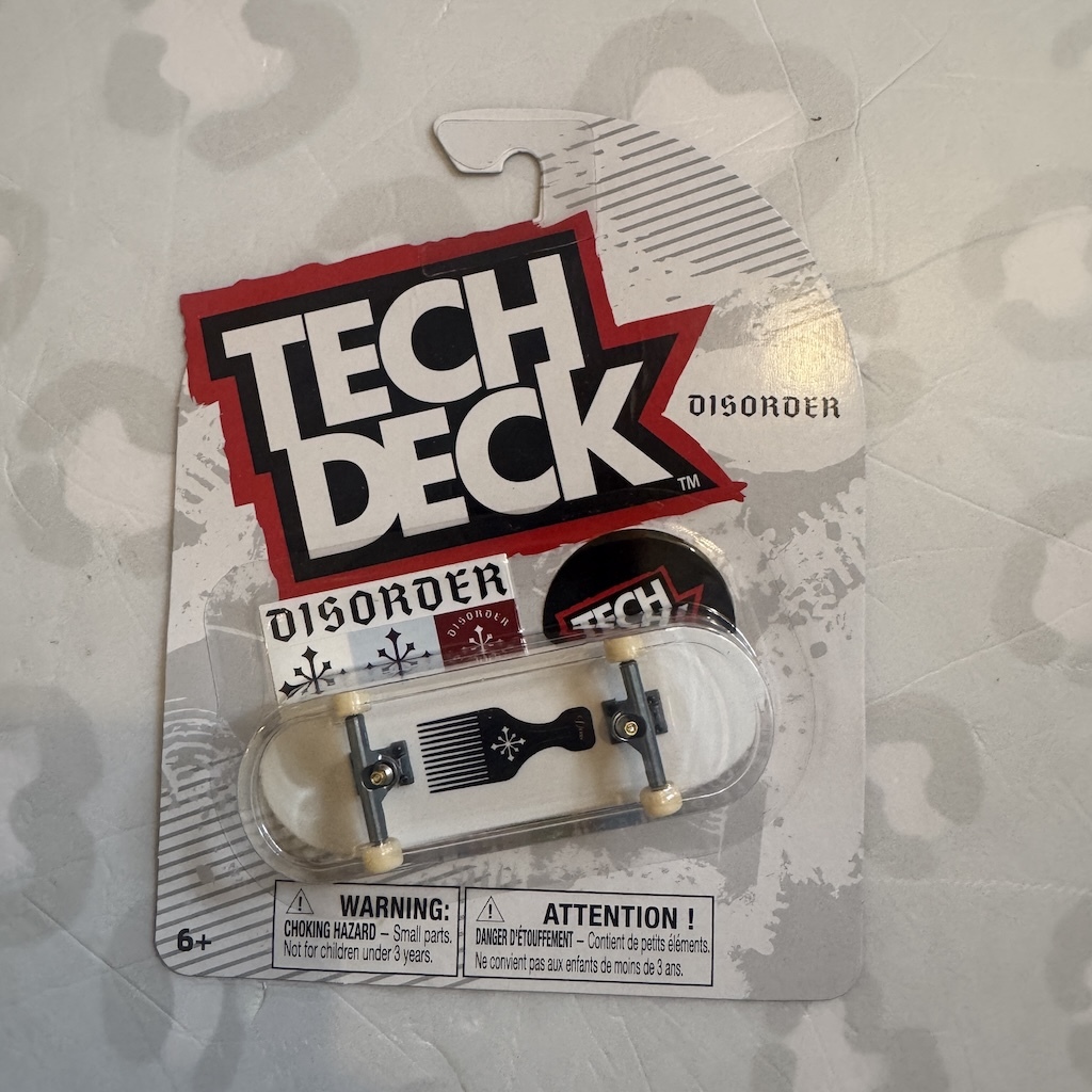 TECH DECK - M60 Plastic Single 30mm Fingerboards (Street Set)